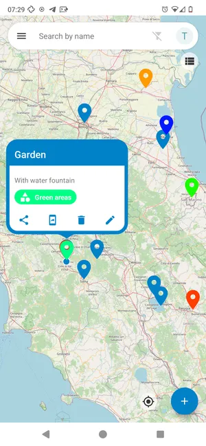 Nextcloud Maps Geobookmarks